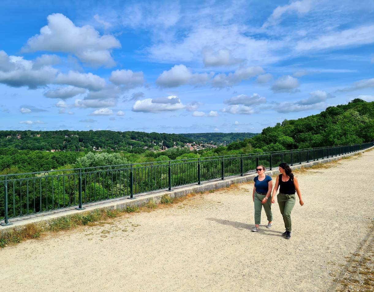 Promenade sur le viaduc des fauvettes - Destination Paris-Saclay