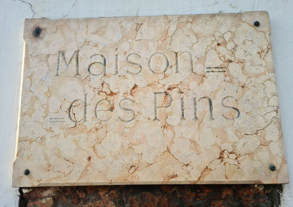 Plaque de la Maison des Pins - Palaiseau